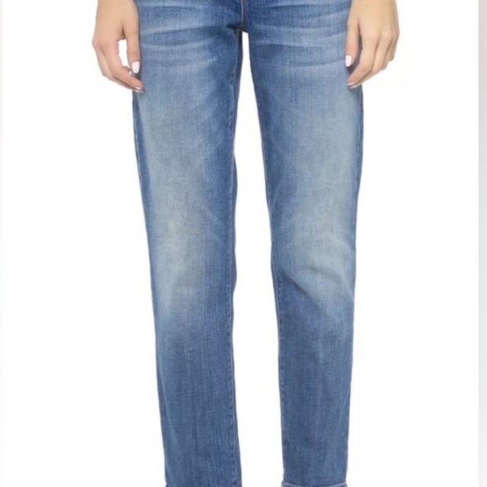J Brand Blue Ankle Cropped Jeans